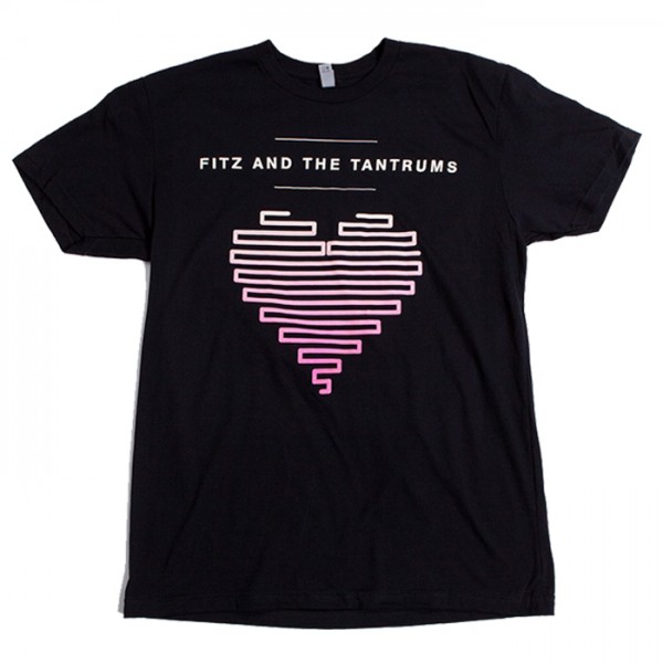 Lined Up Heart T-Shirt